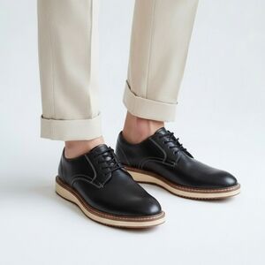 Steve Madden P-Jansen Neutral Black and Tan Oxfords Men's Size 10.5 Brand NWT